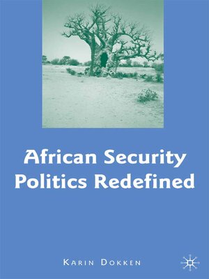 cover image of African Security Politics Redefined